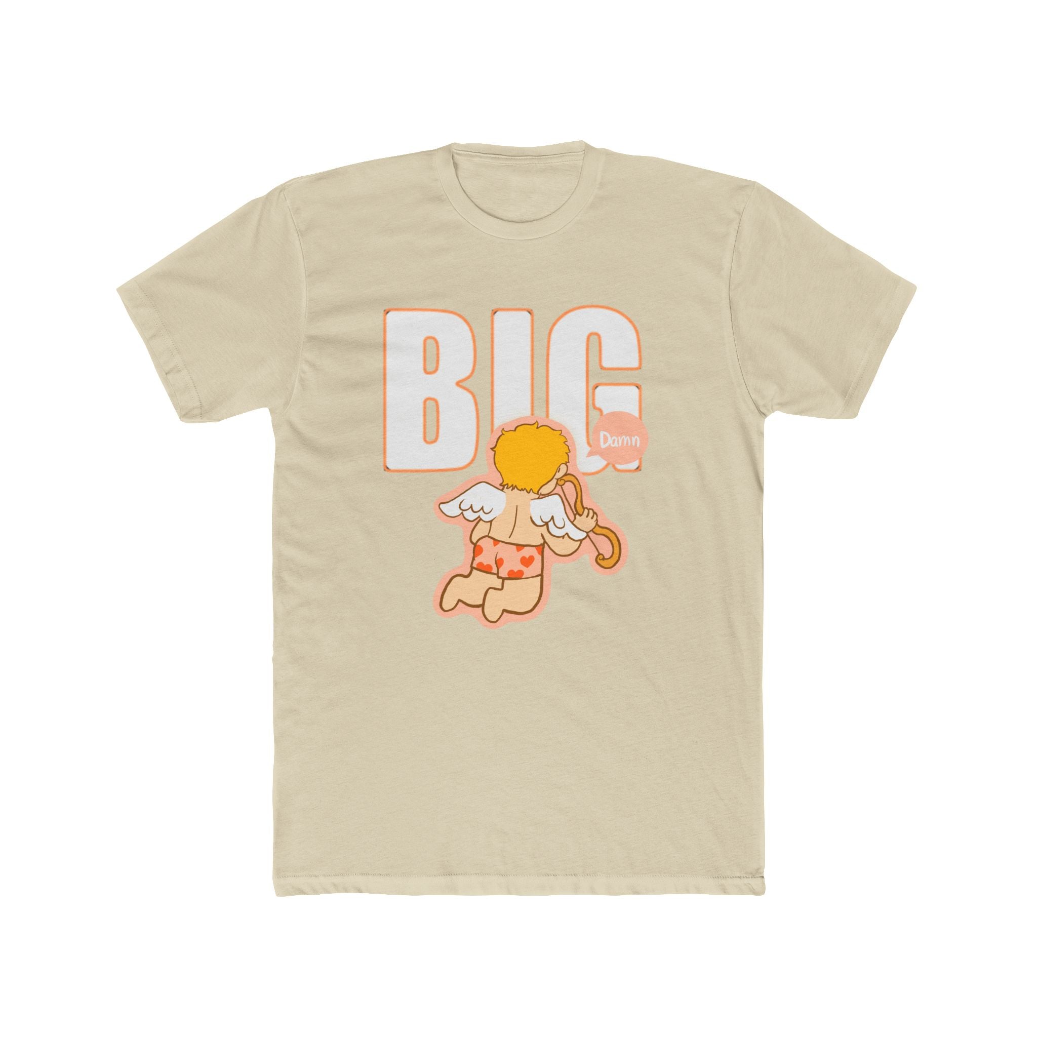 Cute Cherub & ‘BIG’ Lettering Tee | Graphic T-Shirt