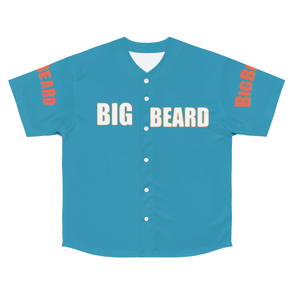 Big Beard Baseball Jersey | Athletic Crew Button-Up