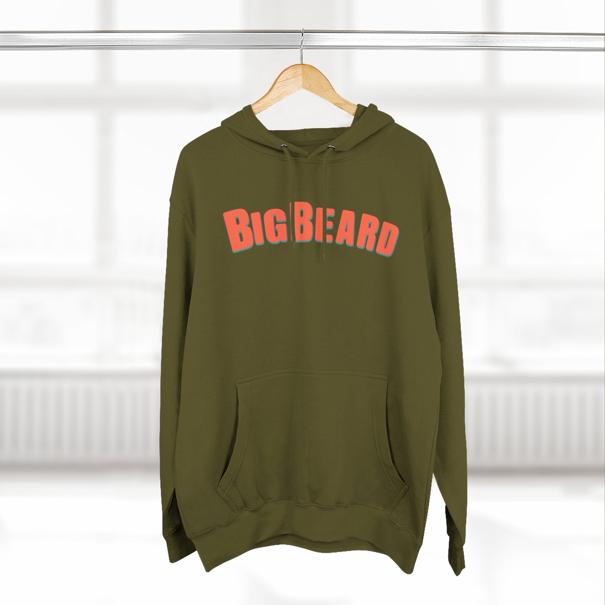 Copy of Big Beard Burger hoodie | Graphic Pullover Sweatshirt