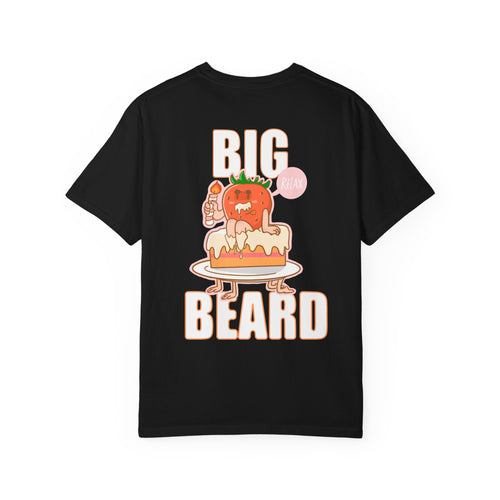 Big Beard Pumpkin Character T-Shirt | Retro Block Letter Tee