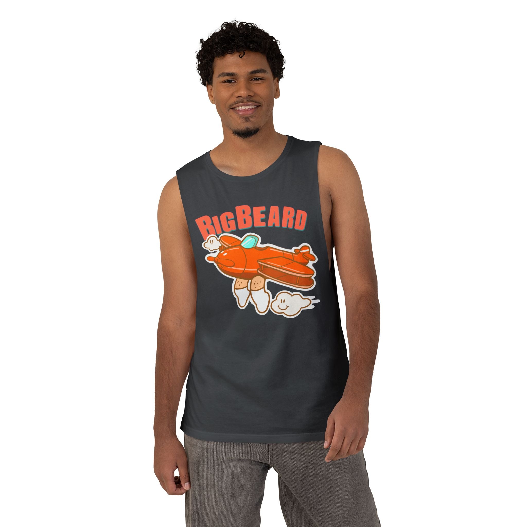 Big Beard Milk Muscle Tank Top