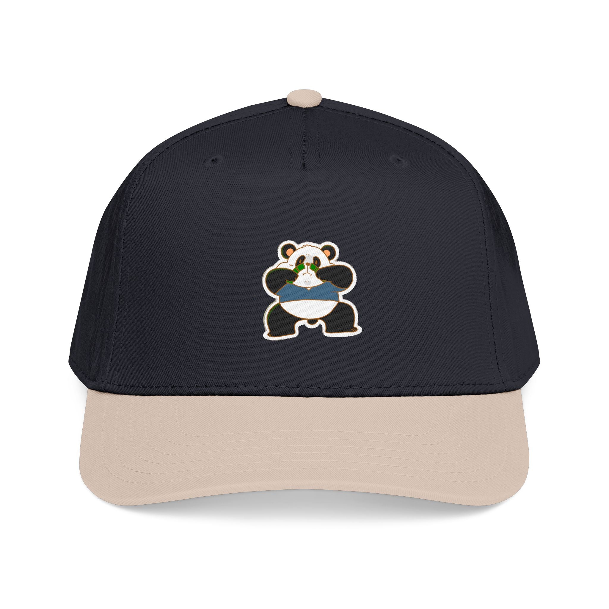 Panda Eating Bamboo Cap | Baseball Cap