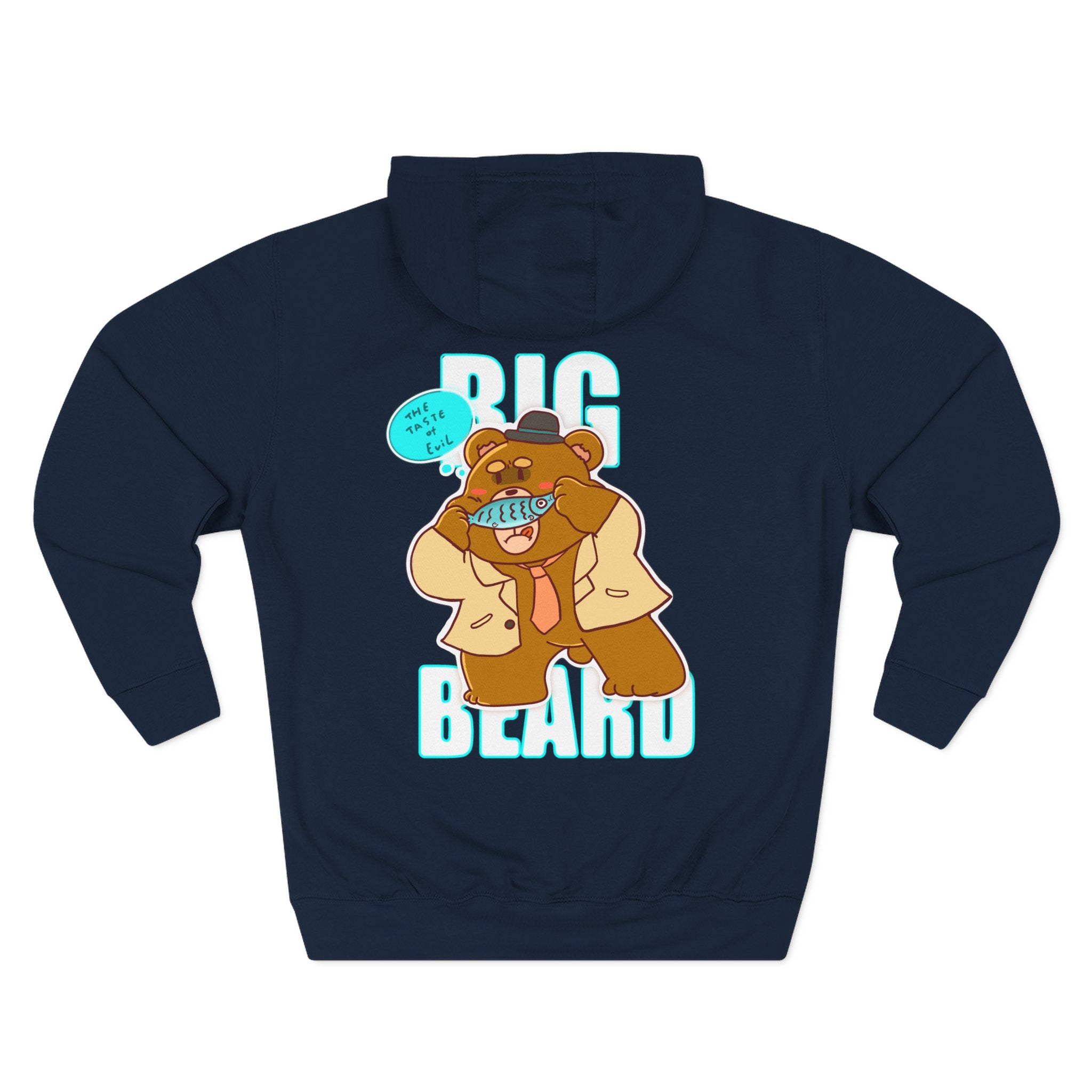 Copy of Copy of Big Beard Burger hoodie | Graphic Pullover Sweatshirt