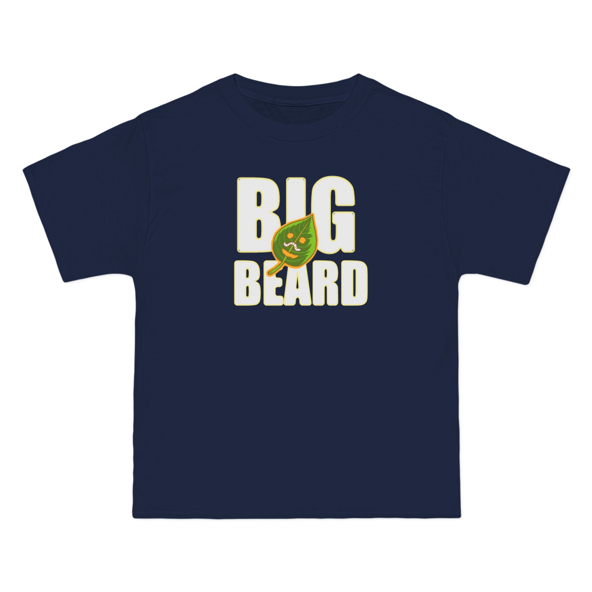 Big Beard T-Shirt | Bold Text with Green Beard Graphic
