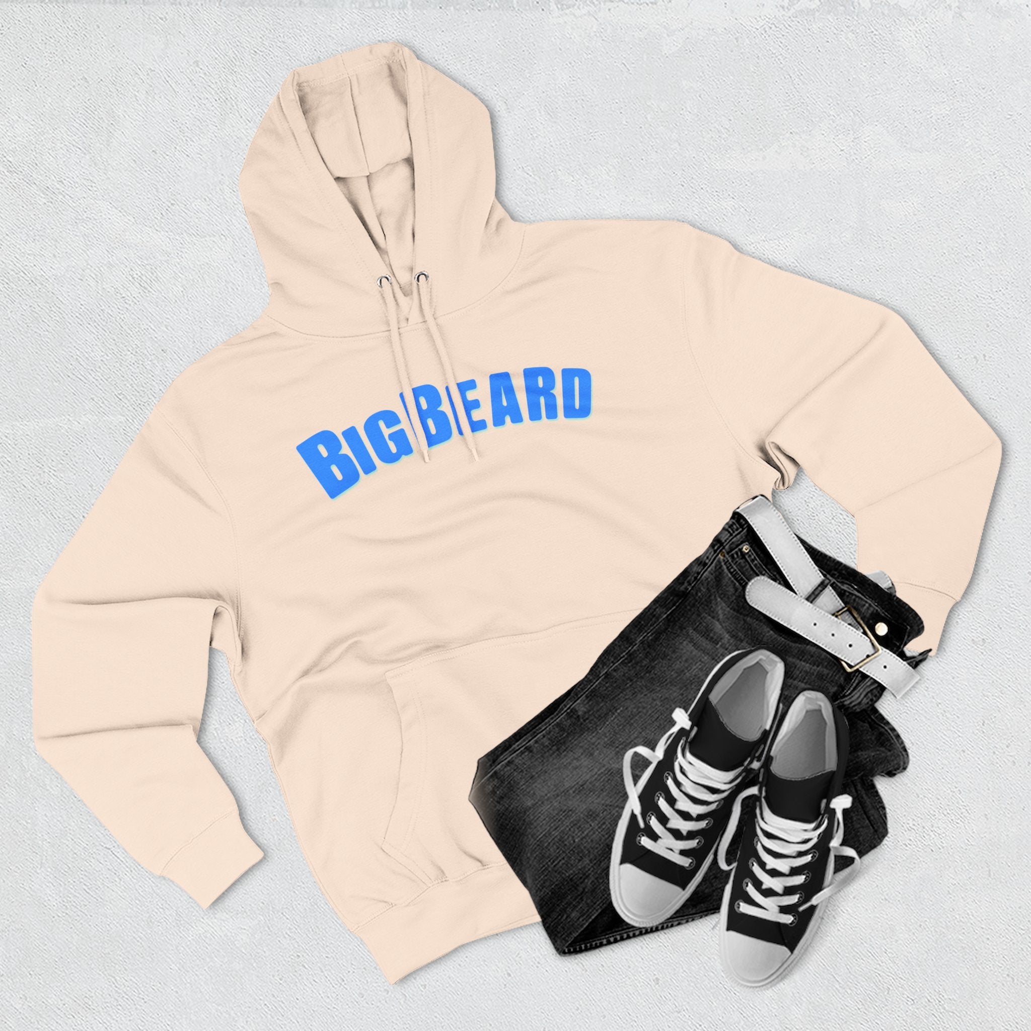 Copy of Copy of Big Beard Burger hoodie | Graphic Pullover Sweatshirt