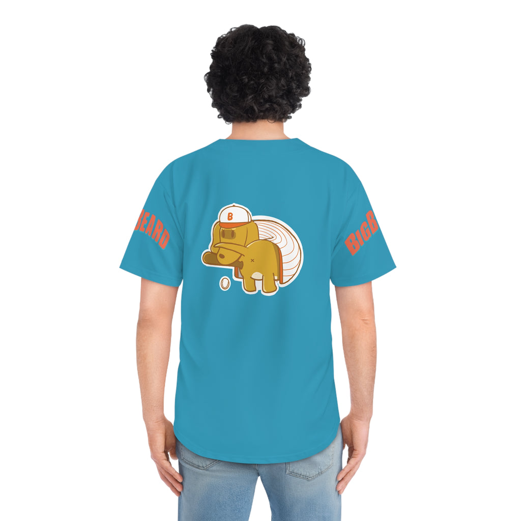 Big Beard Baseball Jersey | Athletic Crew Button-Up