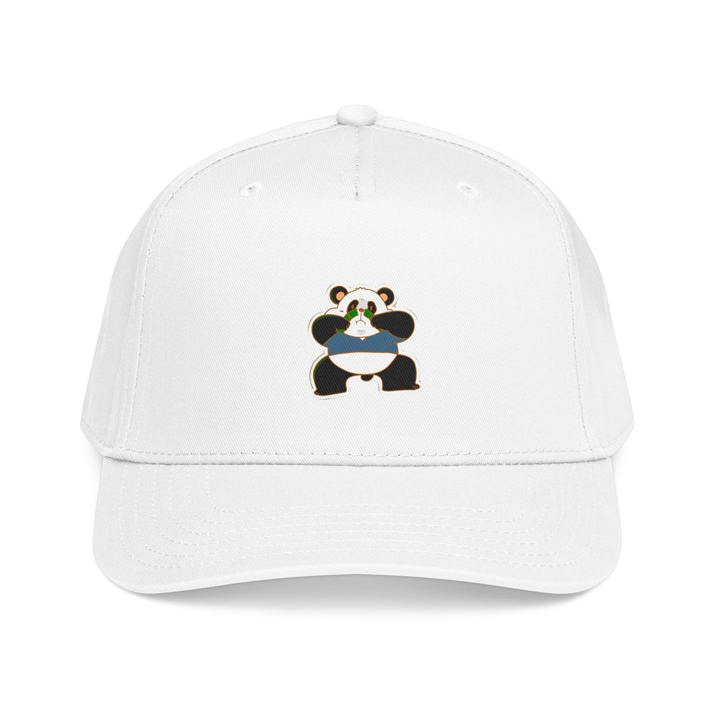 Panda Eating Bamboo Cap | Baseball Cap