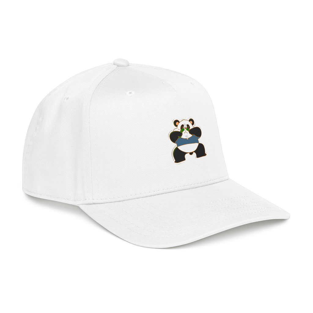Panda Eating Bamboo Cap | Baseball Cap