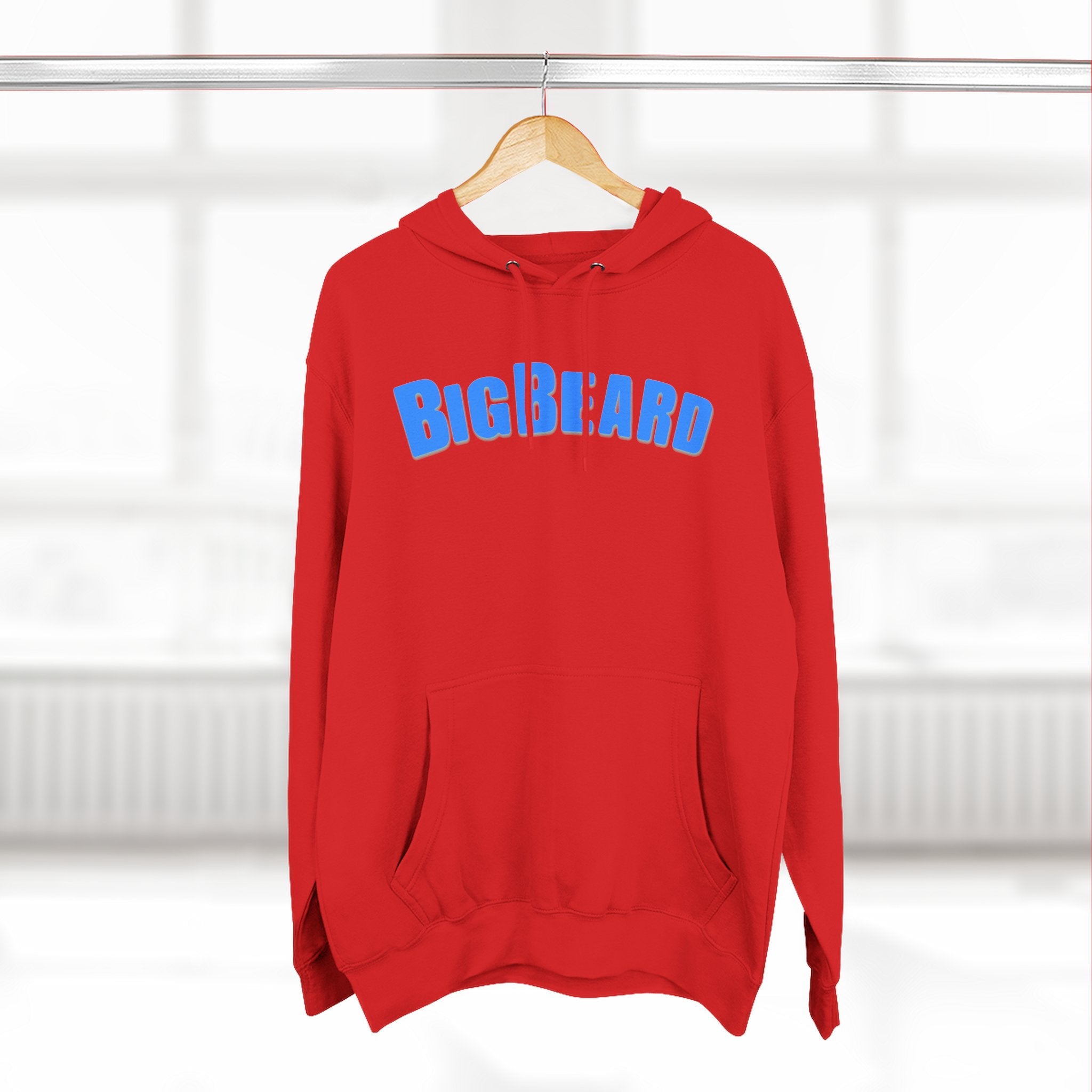 Copy of Copy of Big Beard Burger hoodie | Graphic Pullover Sweatshirt