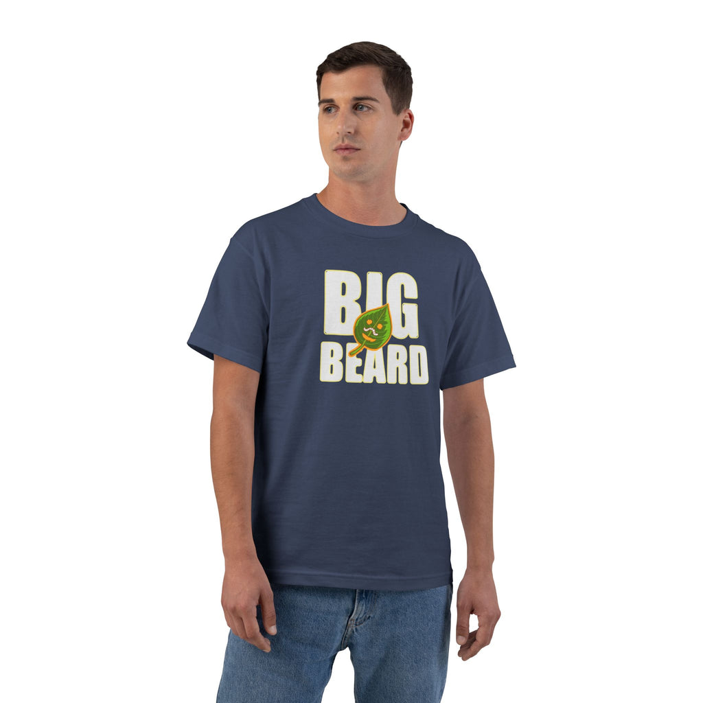 Big Beard T-Shirt | Bold Text with Green Beard Graphic
