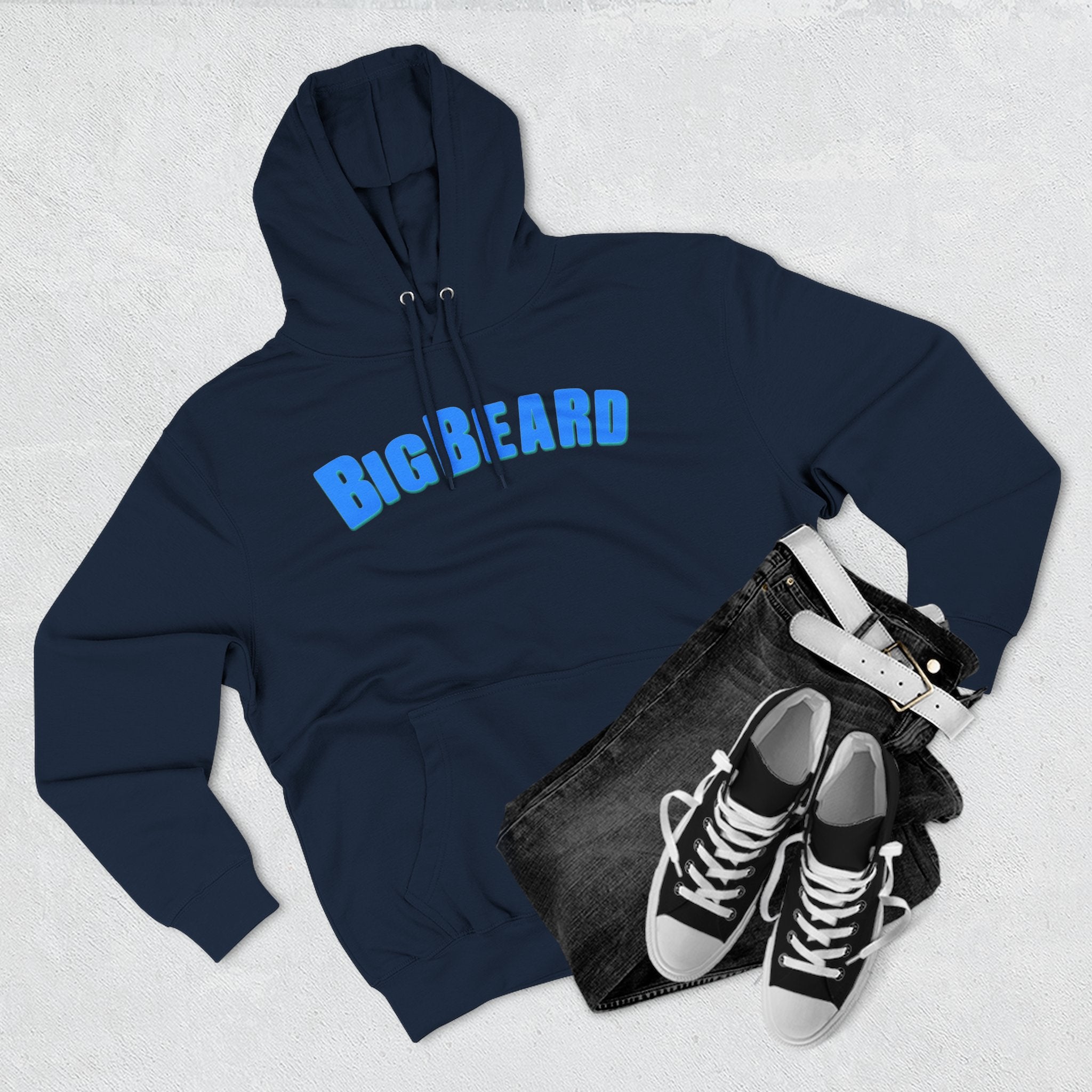 Copy of Copy of Big Beard Burger hoodie | Graphic Pullover Sweatshirt