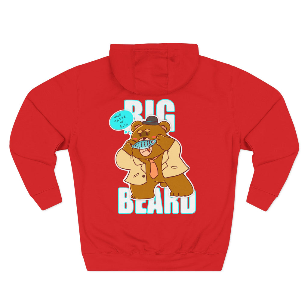 Copy of Copy of Big Beard Burger hoodie | Graphic Pullover Sweatshirt