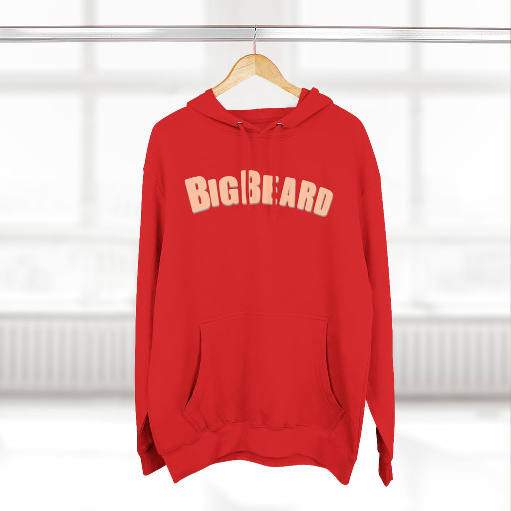 Big Beard Burger hoodie | Graphic Pullover Sweatshirt