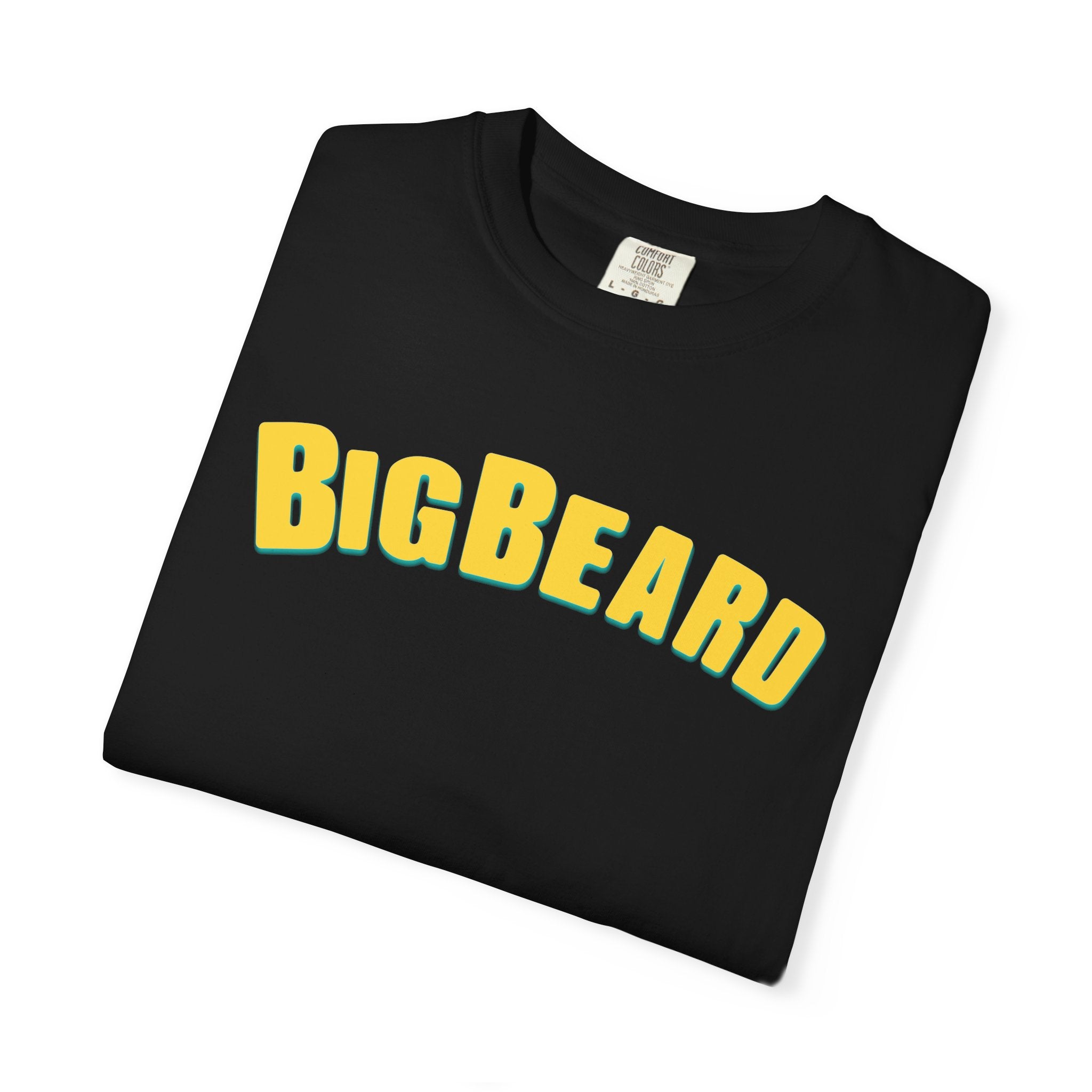 Copy of Big Beard Pumpkin Character T-Shirt | Retro Block Letter Tee