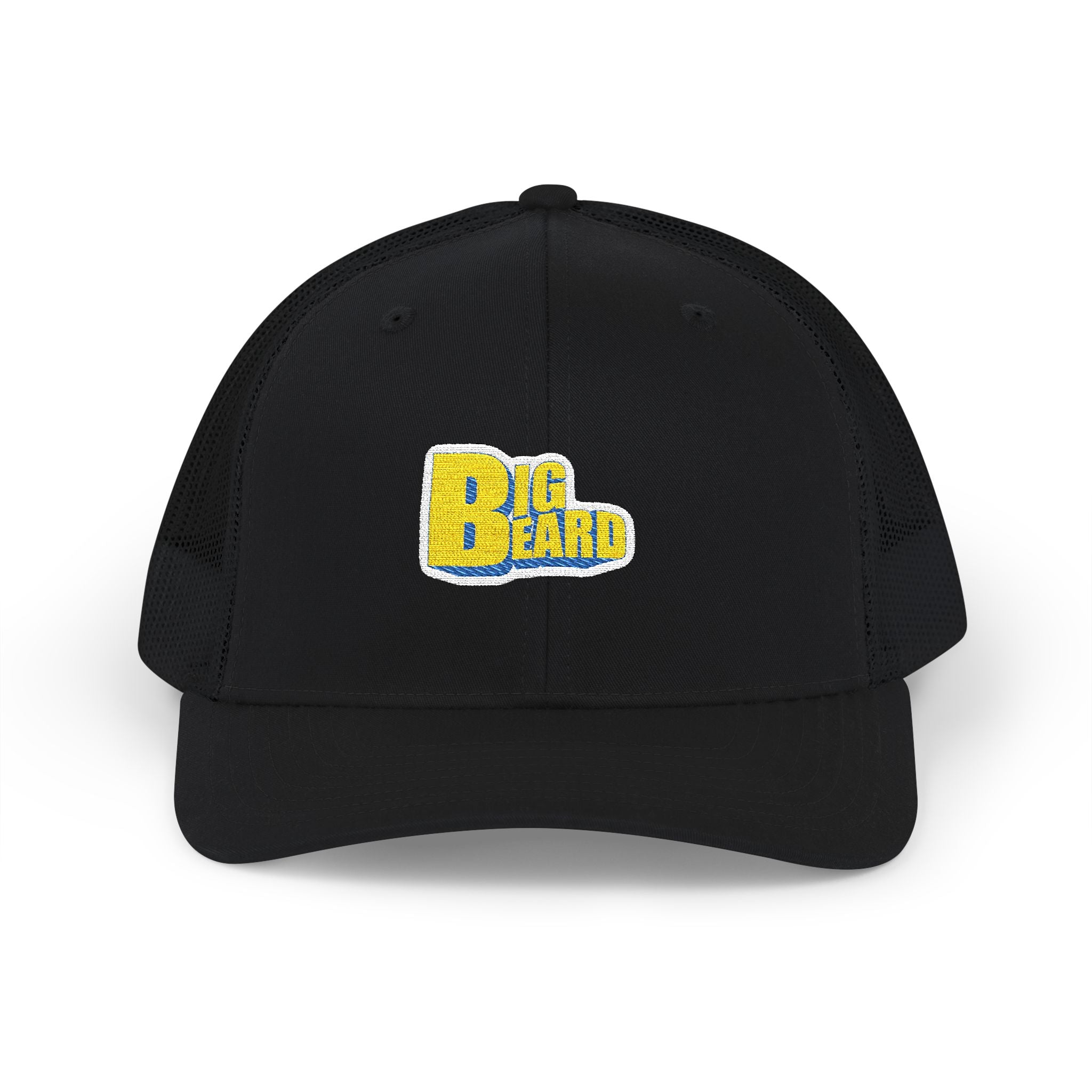 Big Brand Bubble Logo Snapback Hat | Embroidered Trucker Cap