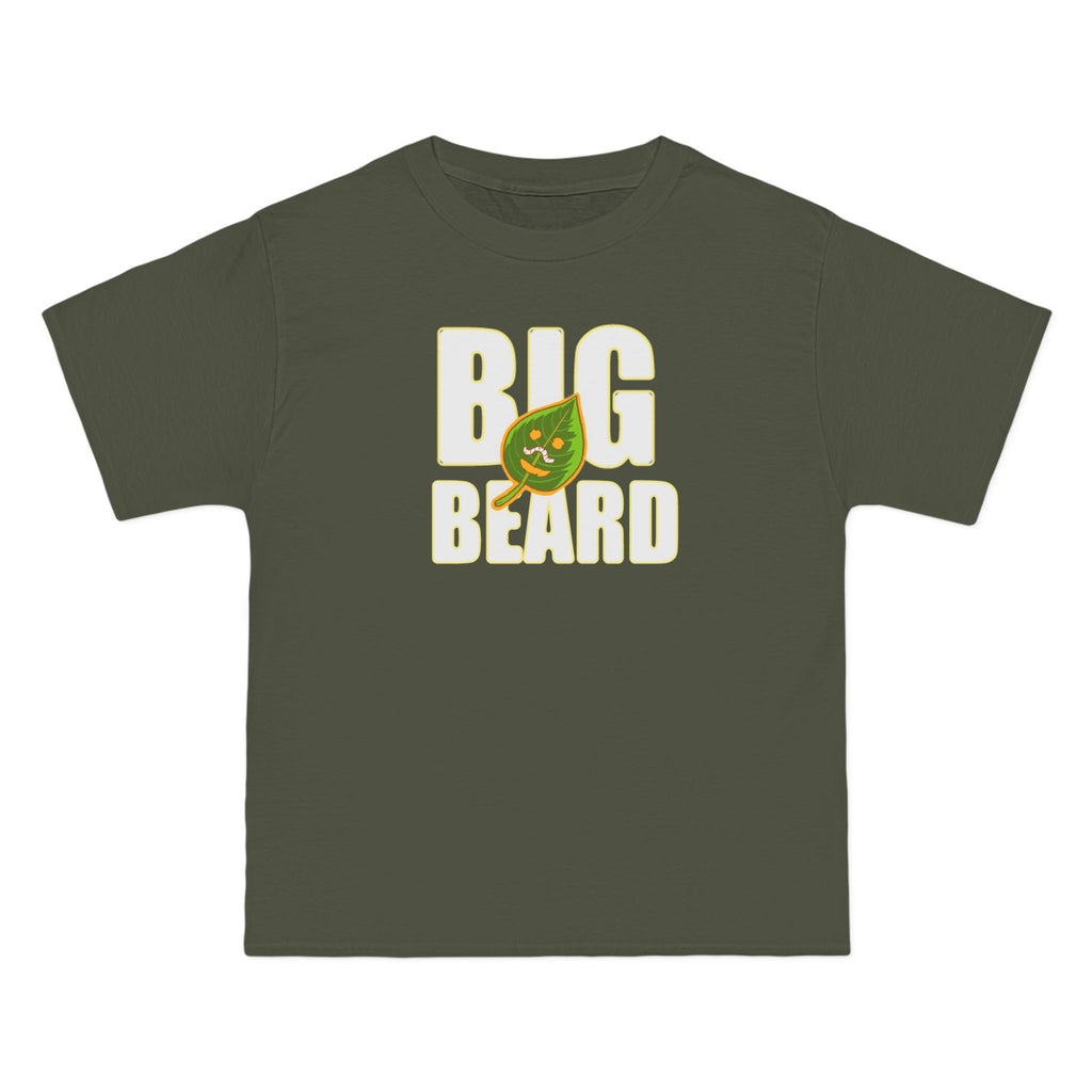 Big Beard T-Shirt | Bold Text with Green Beard Graphic