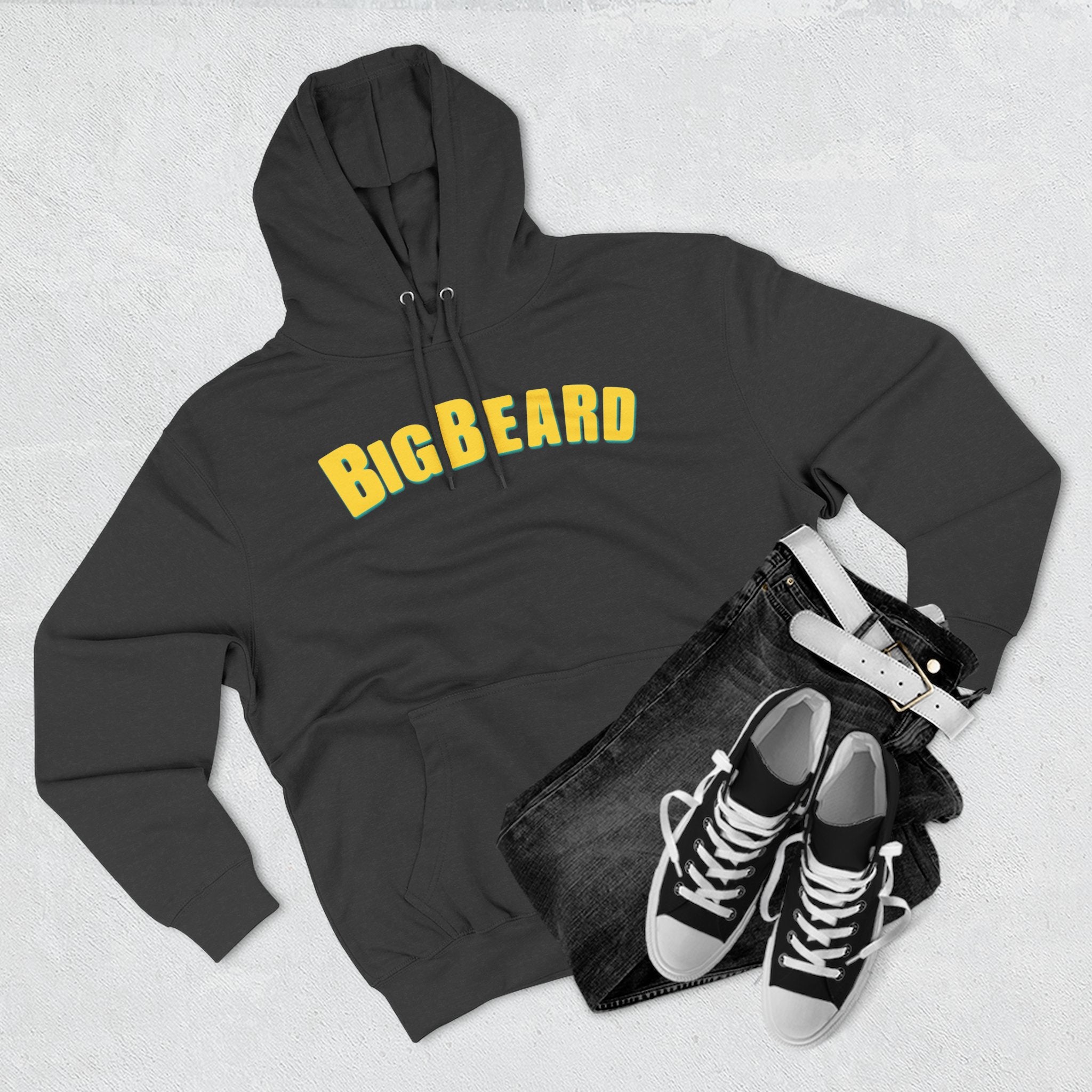 Copy of Copy of Copy of Big Beard Burger hoodie | Graphic Pullover Sweatshirt