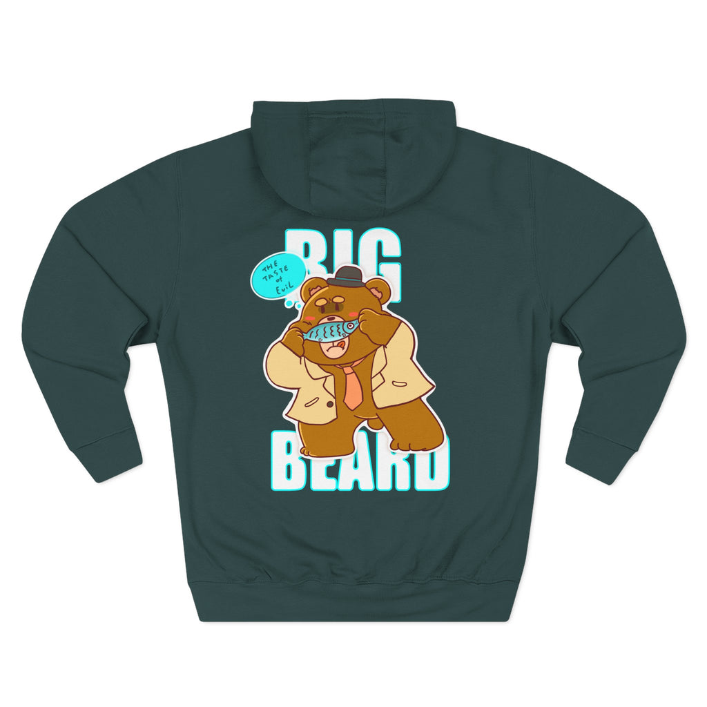 Copy of Copy of Big Beard Burger hoodie | Graphic Pullover Sweatshirt