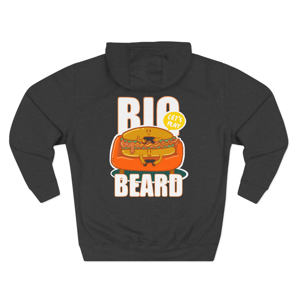 Copy of Big Beard Burger hoodie | Graphic Pullover Sweatshirt