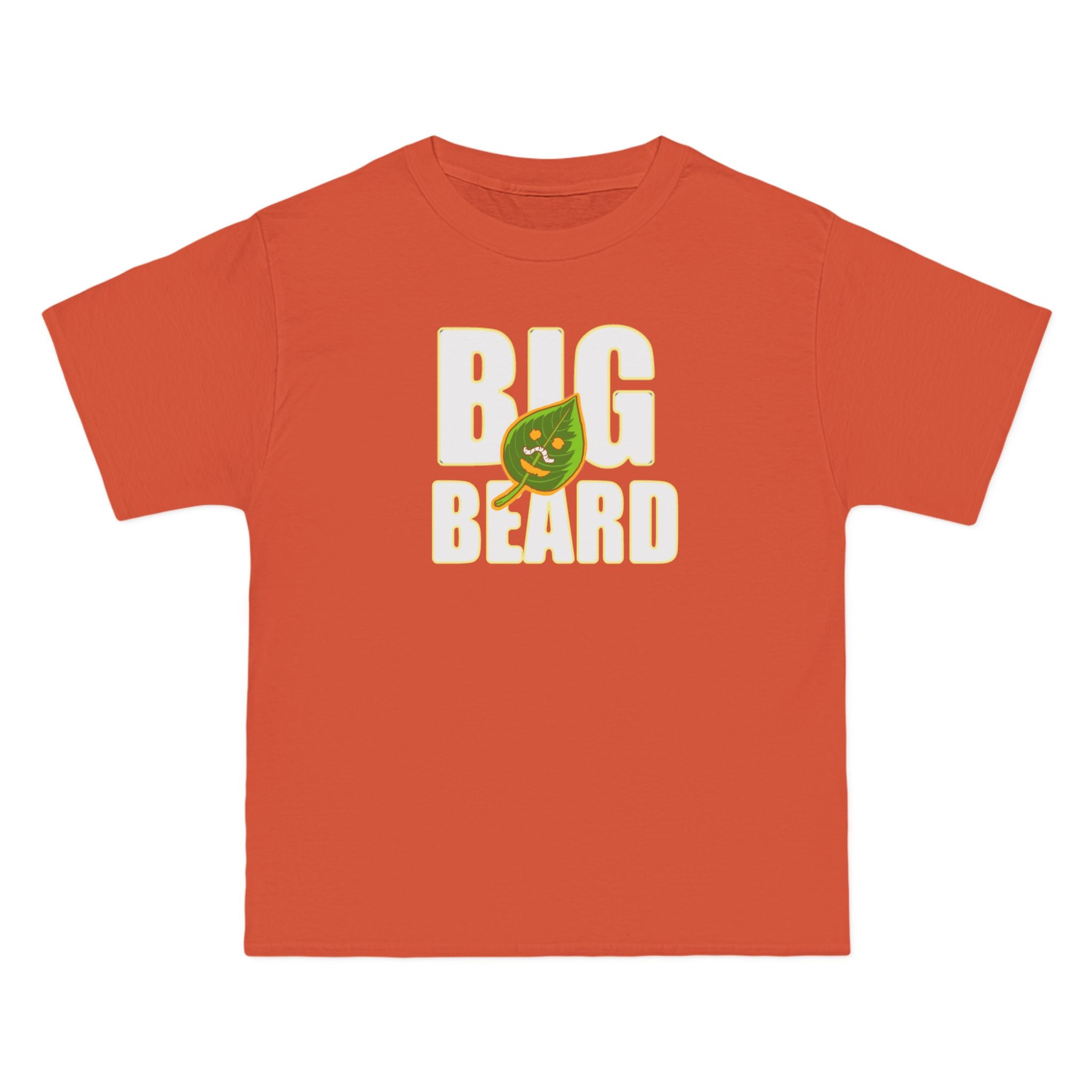 Big Beard T-Shirt | Bold Text with Green Beard Graphic