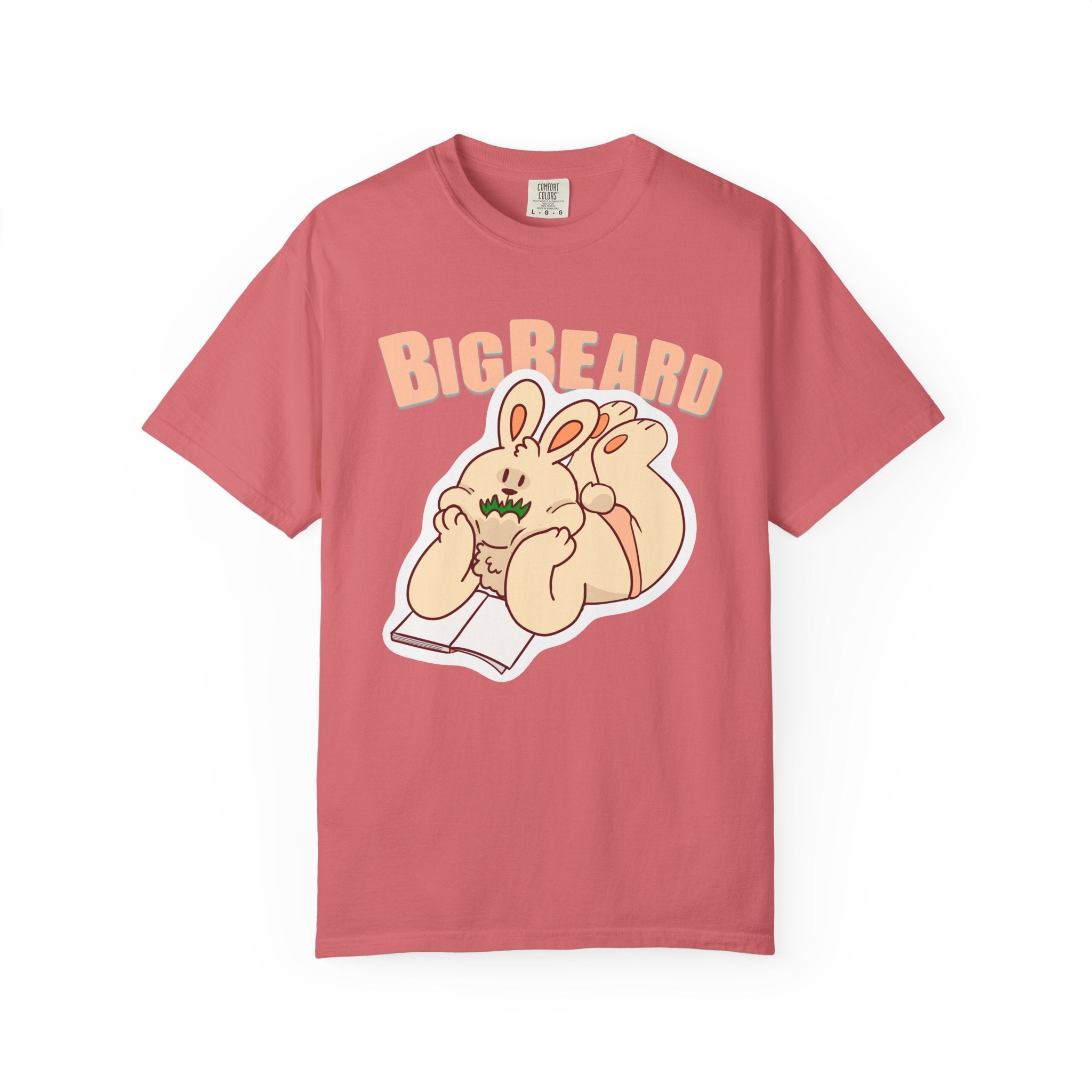 Copy of BigBeard Retro Dog and Bottle Illustration T-Shirt | Cute Cartoon Graphic
