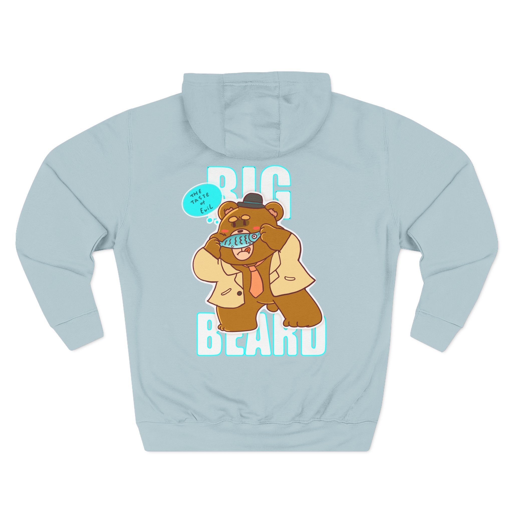 Copy of Copy of Big Beard Burger hoodie | Graphic Pullover Sweatshirt
