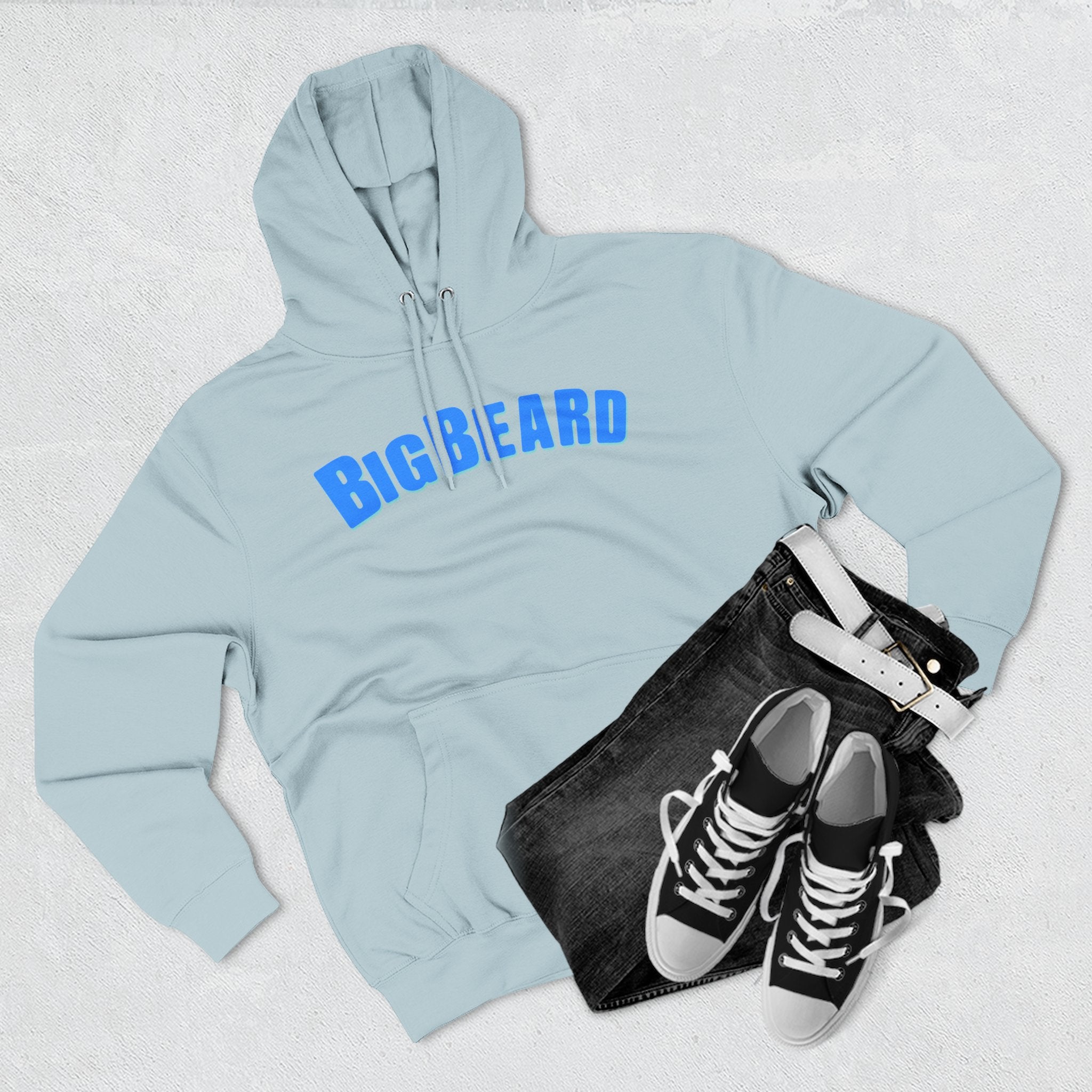 Copy of Copy of Big Beard Burger hoodie | Graphic Pullover Sweatshirt